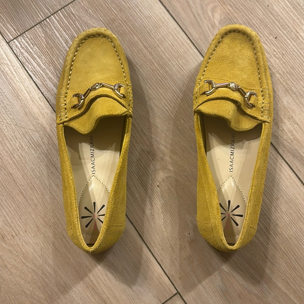 Isaac Mizrahi suede/leather loafers. Never worn